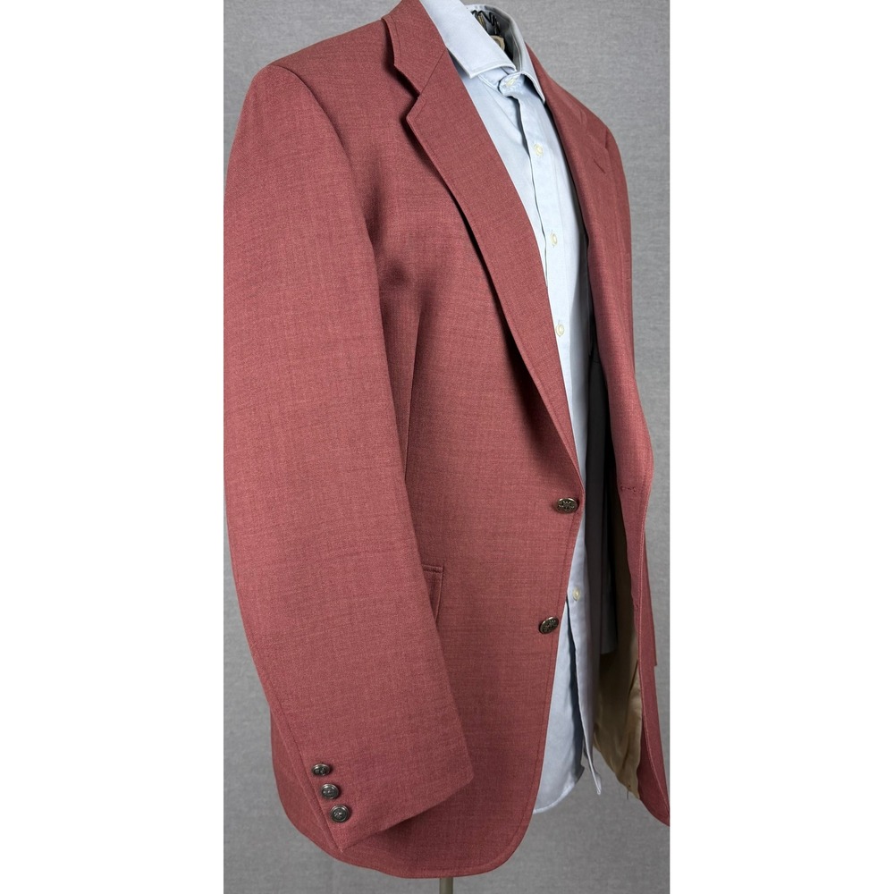 Jack Nicklaus Golden Bear Hart Schaffner & Marx Mauve Blazer Sport Coat 44R